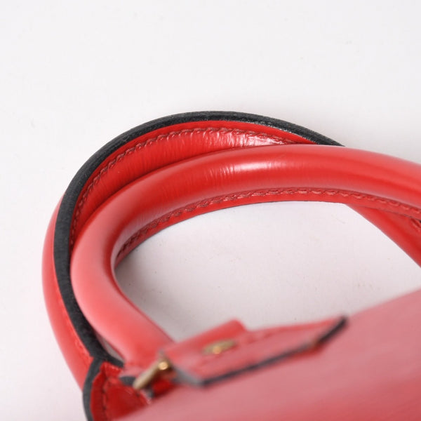 LOUIS VUITTON ルイヴィトン エピ スピーディ25 ハンドバッグ M43017 エピ レザー レッド ゴールド金具 美品 中古 4a005048