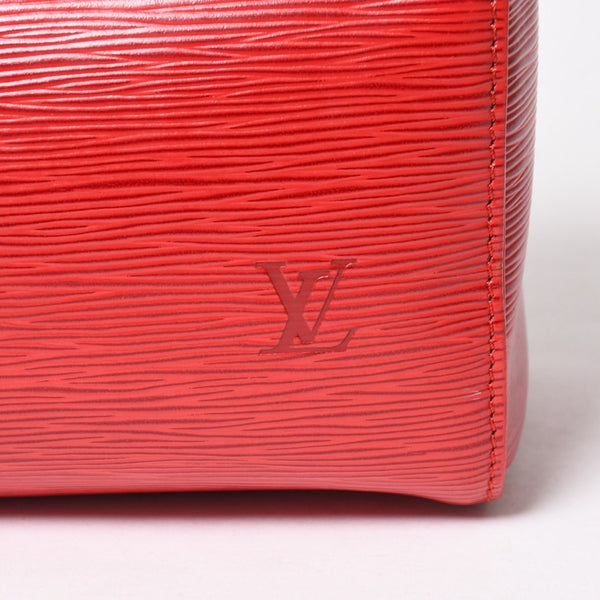 LOUIS VUITTON ルイヴィトン エピ スピーディ25 ハンドバッグ M43017 エピ レザー レッド ゴールド金具 美品 中古 4a005048