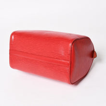 Load image into Gallery viewer, LOUIS VUITTON ルイヴィトン エピ スピーディ25 ハンドバッグ M43017 エピ レザー レッド ゴールド金具 美品 中古 4a005048