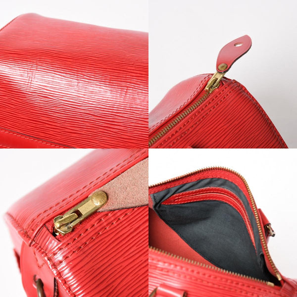 LOUIS VUITTON ルイヴィトン エピ スピーディ25 ハンドバッグ M43017 エピ レザー レッド ゴールド金具 美品 中古 4a005048