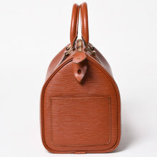 Load image into Gallery viewer, 極美品 LOUIS VUITTON ルイヴィトン エピ スピーディ25 ハンドバッグ ブラウン ゴールド金具 M43013 中古 4a004848