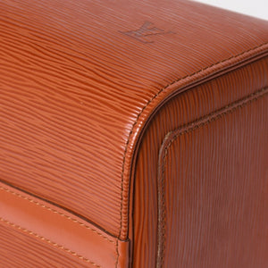 極美品 LOUIS VUITTON ルイヴィトン エピ スピーディ25 ハンドバッグ ブラウン ゴールド金具 M43013 中古 4a004848