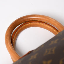 Load image into Gallery viewer, LOUIS VUITTON ルイヴィトン スピーディ25 ハンドバック M41528 モノグラム PVC ヌメ革 レザー ブラウン ゴールド金具 美品 中古 4a004871