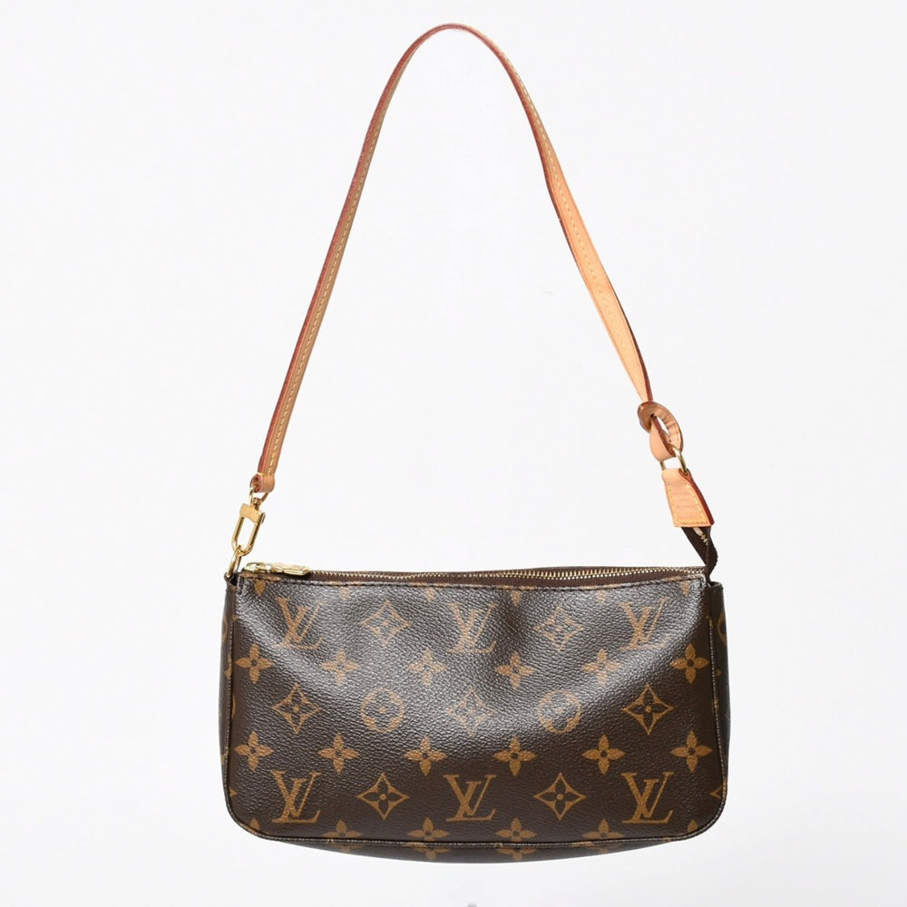 Very good condition LOUIS VUITTON Monogram Pochette Accessory Pouch Handbag Shoulder Bag M51980 Used 4a004872