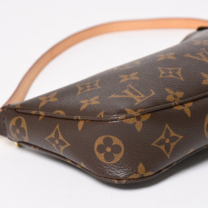 極美品 LOUIS VUITTON ルイヴィトン モノグラム ポシェット アクセソワール アクセサリーポーチ ハンドバッグ ショルダーバッグ M51980 中古 4a004872