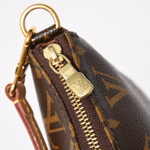 極美品 LOUIS VUITTON ルイヴィトン モノグラム ポシェット アクセソワール アクセサリーポーチ ハンドバッグ ショルダーバッグ M51980 中古 4a004872