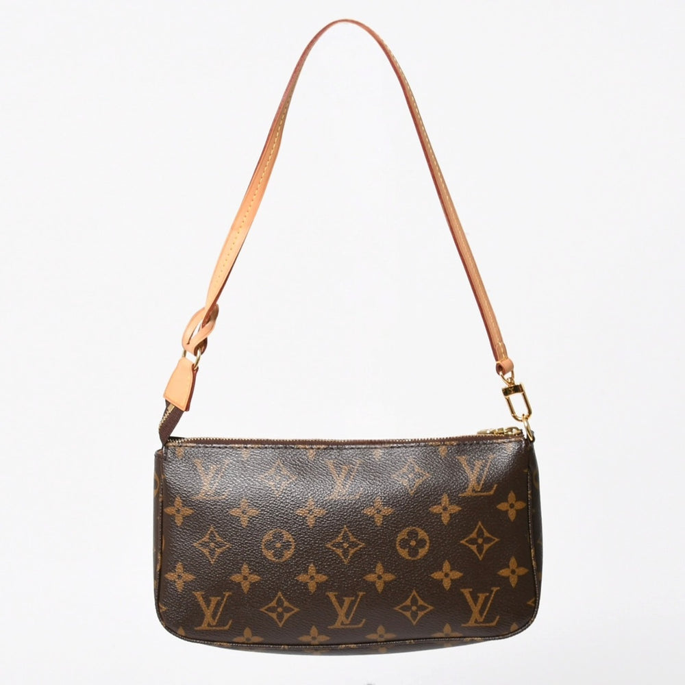 Very good condition LOUIS VUITTON Monogram Pochette Accessory Pouch Handbag Shoulder Bag M51980 Used 4a004872