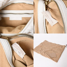 Load image into Gallery viewer, 極美品 BOTTEGA VENETA ボッテガヴェネタ ホーボー ハンドバッグ ショルダーバッグ イントレチャート ホワイト アイボリー 中古 4a004834