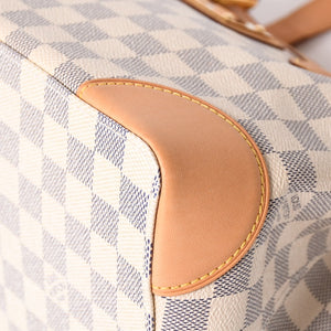 極美品 LOUIS VUITTON ルイヴィトン ハンドバッグ N51207 ハムステッドPM ホワイト ダミエアズール中古 4a004881