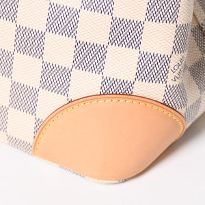 極美品 LOUIS VUITTON ルイヴィトン ハンドバッグ N51207 ハムステッドPM ホワイト ダミエアズール中古 4a004881