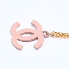 画像をギャラリービューアに読み込む, 極美品 CHANEL シャネル ネックレス ココマーク 重量約6.01g 03S刻印 ゴールド ピンク 中古 4c075197