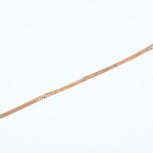 Very good condition CHANEL necklace here mark weight approx. 6.01g 03S stamp gold pink used 4c075197
