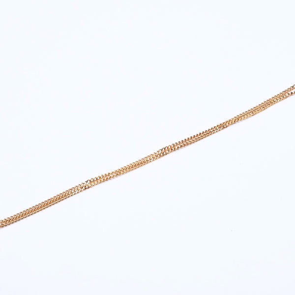 Very good condition CHANEL necklace here mark weight approx. 6.01g 03S stamp gold pink used 4c075197