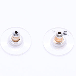 CHANEL Coco Mark Square Earrings Weight Approx. 4.96g 03P Stamp Metal GP Gold Good Condition Used 4b008827
