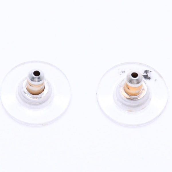 CHANEL Coco Mark Square Earrings Weight Approx. 4.96g 03P Stamp Metal GP Gold Good Condition Used 4b008827