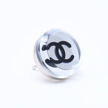 画像をギャラリービューアに読み込む, 極美品 CHANEL シャネル ボタンピアス シルバー ココマーク ミラー 重量約4.04g 03V刻印 シルバー 中古 4b007592