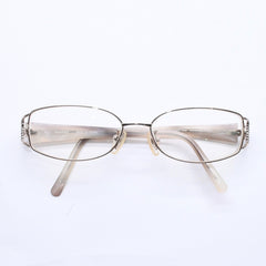 極美品 GUCCI グッチ 眼鏡 メガネ アイウェア クリアレンズ ライトゴールドテンプル GG-8532J 53◻︎15 130 中古 4a004929
