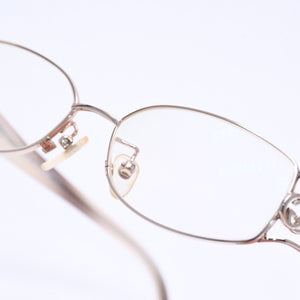 極美品 GUCCI グッチ 眼鏡 メガネ アイウェア クリアレンズ ライトゴールドテンプル GG-8532J 53◻︎15 130 中古 4a004929