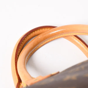 極美品 LOUIS VUITTON ルイヴィトン スピーディ30 ハンドバッグ M41526 モノグラム ブラウン ゴールド金具 中古 4a004880