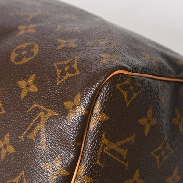 極美品 LOUIS VUITTON ルイヴィトン スピーディ30 ハンドバッグ M41526 モノグラム ブラウン ゴールド金具 中古 4a004880