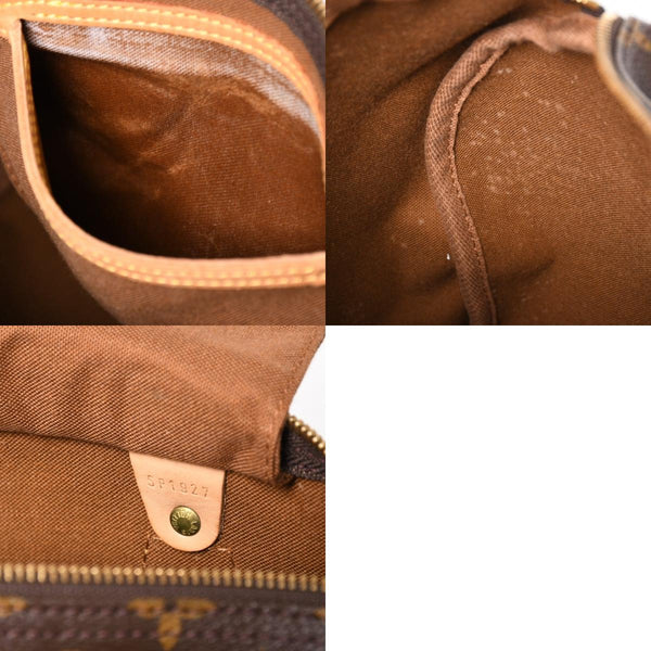 極美品 LOUIS VUITTON ルイヴィトン スピーディ30 ハンドバッグ M41526 モノグラム ブラウン ゴールド金具 中古 4a004880