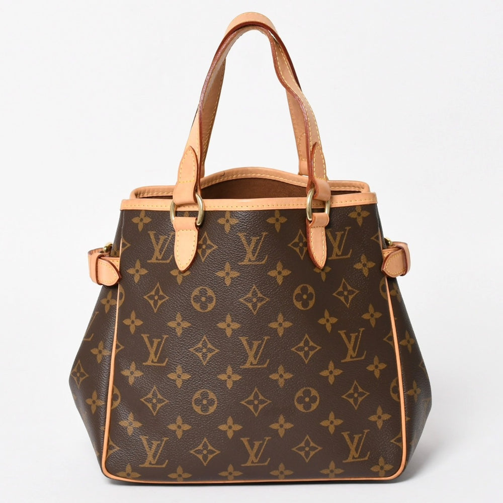 Very good condition LOUIS VUITTON Patignol handbag M51156 Monogram canvas tanned leather Brown Gold hardware Out of print Used 4b007306