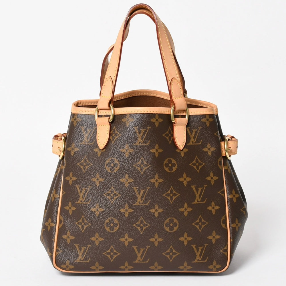 Very good condition LOUIS VUITTON Patignol handbag M51156 Monogram canvas tanned leather Brown Gold hardware Out of print Used 4b007306