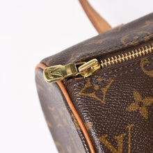 画像をギャラリービューアに読み込む, 極美品 LOUIS VUITTON ルイヴィトン パピヨン26 ハンドバッグ M51386 モノグラム PVC レザー ブラウン ゴールド金具 中古 4a004894