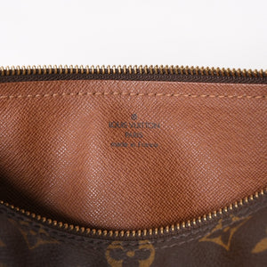 Very Good Condition LOUIS VUITTON Papillon 26 Handbag M51386 Monogram PVC Leather Brown Gold Hardware Used 4a004894
