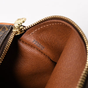 Very Good Condition LOUIS VUITTON Papillon 26 Handbag M51386 Monogram PVC Leather Brown Gold Hardware Used 4a004894