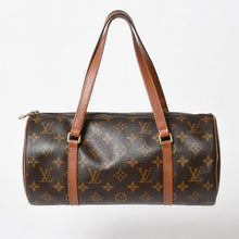 画像をギャラリービューアに読み込む, LOUIS VUITTON ルイヴィトン パピヨン30 GM ハンドバッグ M51365 モノグラム ゴールド金具 旧型 筒型 美品 中古 4a004891