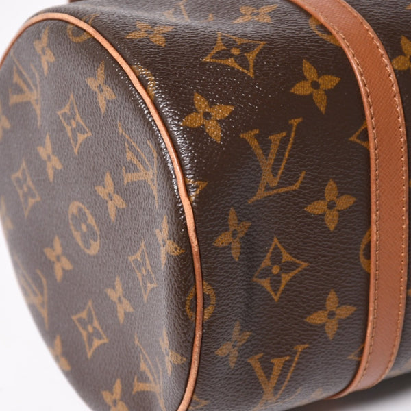 LOUIS VUITTON Papillon 30 GM Handbag M51365 Monogram Gold Hardware Old Model Cylindrical Good Condition Used 4a004891
