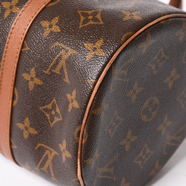 LOUIS VUITTON Papillon 30 GM Handbag M51365 Monogram Gold Hardware Old Model Cylindrical Good Condition Used 4a004891