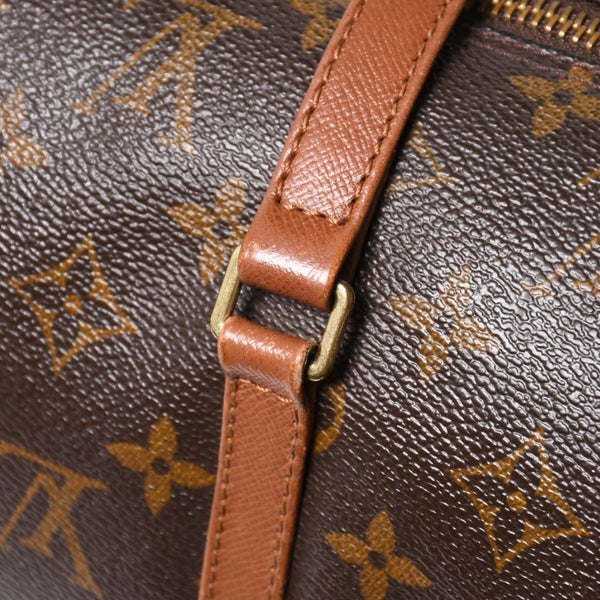 LOUIS VUITTON Papillon 30 GM Handbag M51365 Monogram Gold Hardware Old Model Cylindrical Good Condition Used 4a004891
