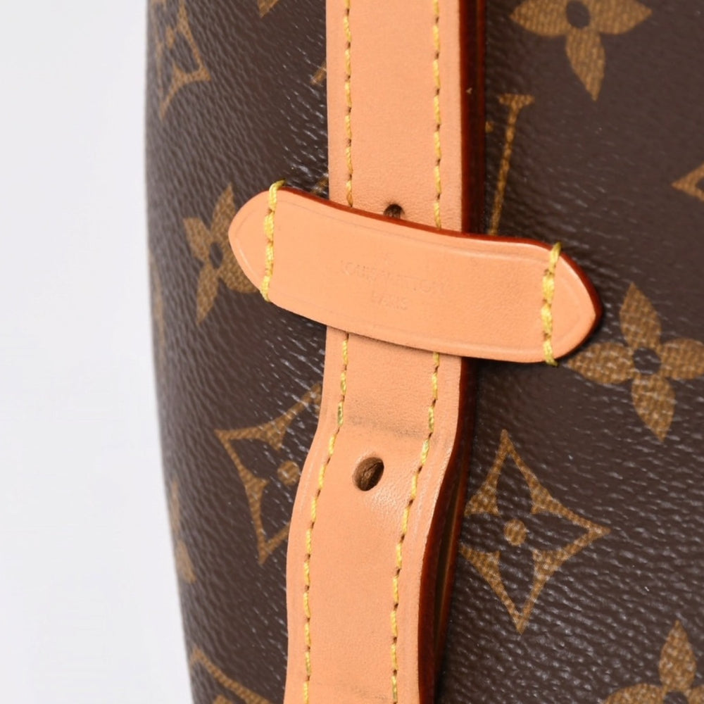 極美品 LOUIS VUITTON ルイヴィトン キャリーオールNM MM トートバッグ M46197 モノグラム ブラウン PVC レザー ヌメ革 ゴールド金具 中古 4a004884