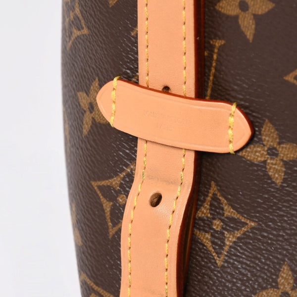 Very Good Condition LOUIS VUITTON Carryall NM MM Tote Bag M46197 Monogram Brown PVC Leather Tanned Leather Gold Hardware Used 4a004884