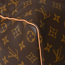 Load image into Gallery viewer, 極美品 LOUIS VUITTON ルイヴィトン モノグラム キーポル45 ボストンバッグ M41428 モノグラムキャンバス ヌメ革 ブラウン ゴールド金具 中古 4a004900