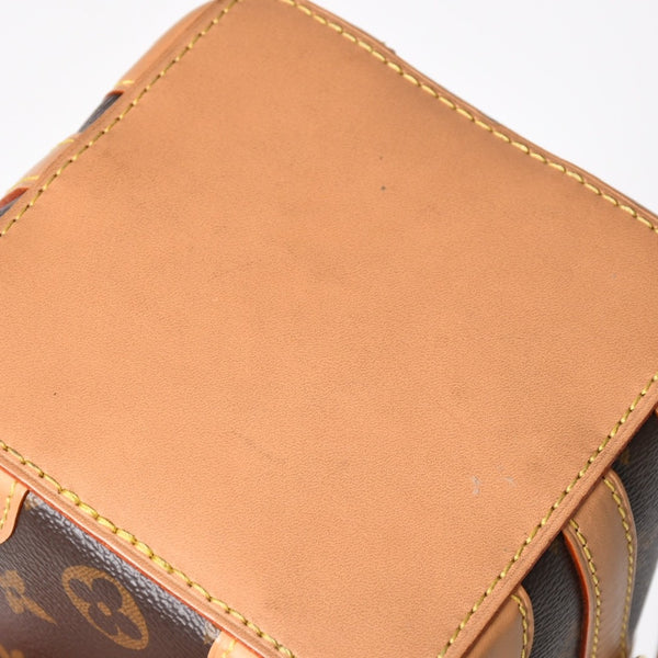 LOUIS VUITTON ルイヴィトン ノエパース ショルダーバッグ M57099 モノグラムキャンバス ヌメ革 ブラウン 巾着型 ゴールド金具 廃盤 美品 中古 4a005088