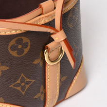 Load image into Gallery viewer, LOUIS VUITTON ルイヴィトン ノエパース ショルダーバッグ M57099 モノグラムキャンバス ヌメ革 ブラウン 巾着型 ゴールド金具 廃盤 美品 中古 4a005088