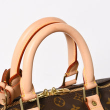 Load image into Gallery viewer, 極美品 LOUIS VUITTON ルイヴィトン モノグラム キーポル45 ボストンバッグ M41428 モノグラムキャンバス ヌメ革 ブラウン ゴールド金具 中古 4a004900