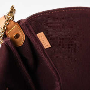 Like new LOUIS VUITTON Favorite MM Handbag Shoulder Bag 2WAY Monogram M40718 Brown Used 4a003928