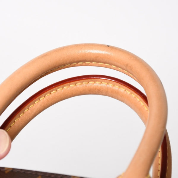 LOUIS VUITTON ルイヴィトン スフロBB モノグラム ハンドバッグ M44815 モノグラムキャンバス ヌメ革 ブラウン ボルドー 廃盤 美品 中古 4a004835