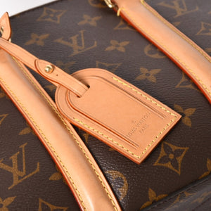 LOUIS VUITTON ルイヴィトン スフロBB モノグラム ハンドバッグ M44815 モノグラムキャンバス ヌメ革 ブラウン ボルドー 廃盤 美品 中古 4a004835