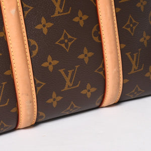 LOUIS VUITTON ルイヴィトン スフロBB モノグラム ハンドバッグ M44815 モノグラムキャンバス ヌメ革 ブラウン ボルドー 廃盤 美品 中古 4a004835