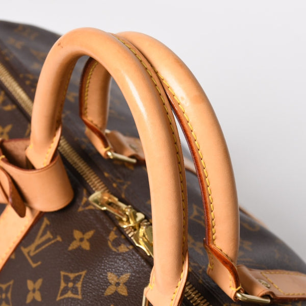 LOUIS VUITTON Keepall 50 Boston bag M41426 PVC leather monogram FL0053 Gold hardware Good condition Used 4a004902