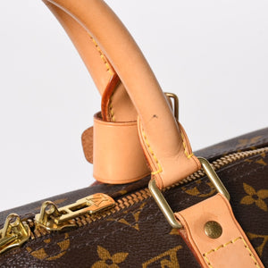 LOUIS VUITTON Keepall 50 Boston bag M41426 PVC leather monogram FL0053 Gold hardware Good condition Used 4a004902