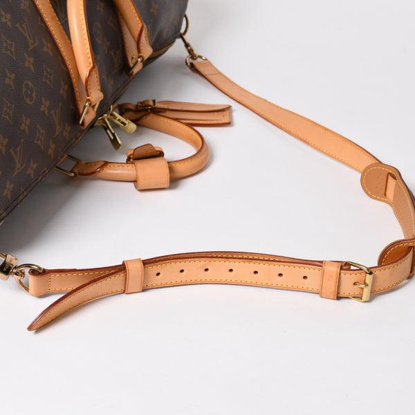 LOUIS VUITTON Keepall 50 Boston bag M41426 PVC leather monogram FL0053 Gold hardware Good condition Used 4a004902