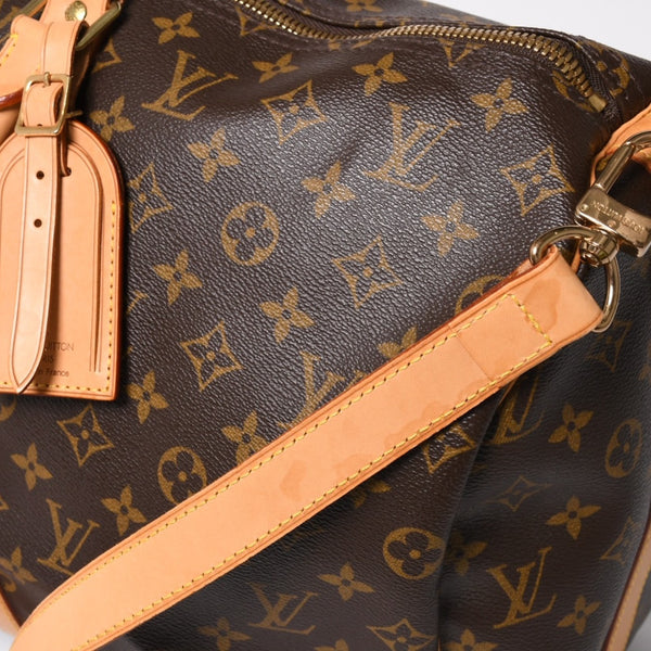 LOUIS VUITTON Keepall 50 Boston bag M41426 PVC leather monogram FL0053 Gold hardware Good condition Used 4a004902