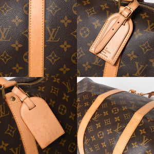LOUIS VUITTON Keepall 50 Boston bag M41426 PVC leather monogram FL0053 Gold hardware Good condition Used 4a004902