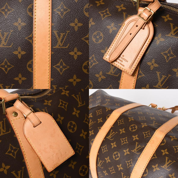 LOUIS VUITTON Keepall 50 Boston bag M41426 PVC leather monogram FL0053 Gold hardware Good condition Used 4a004902
